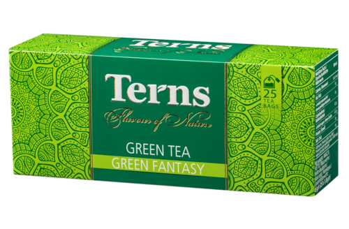 Terns Green Fantasy чай зеленый пакетированный, (25п х 1,8г)