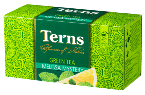 Terns MELISSA MYSTERY чай зеленый пакетированный в саше, (25п х 1,5г)