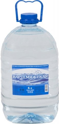 Вода "Вартемяжская" 6 л.