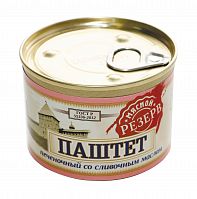 Паштет печеночный со сливочным маслом ГОСТ "Мясной резерв" 190 гр