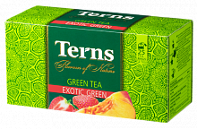 Terns EXOTIC GREEN чай зеленый пакетированный в саше, (25п х 1,5г)