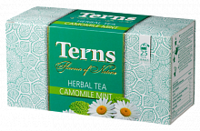 Terns CAMOMILE MINT чай травяной пакетированный в саше, (25п х 1,5г)