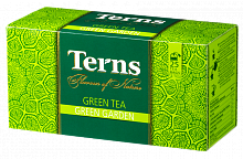 Terns GREEN GARDEN чай зеленый пакетированный в саше, (25п х 1,8г)