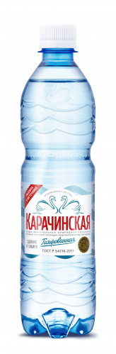 Вода минеральная "Карачинская" 0,5 л. газ. ПЭТ