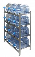 Стеллаж для хранения бутилированной воды на 12 бутылок