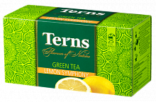 Terns Lemon Symphony чай зеленый пакетированный в саше, (25п х 1,5г)