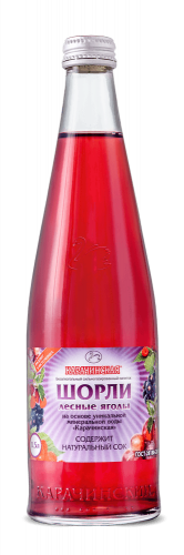 Сокосодержащий газированный напиток «Шорли» Лесные ягоды 0,5 л